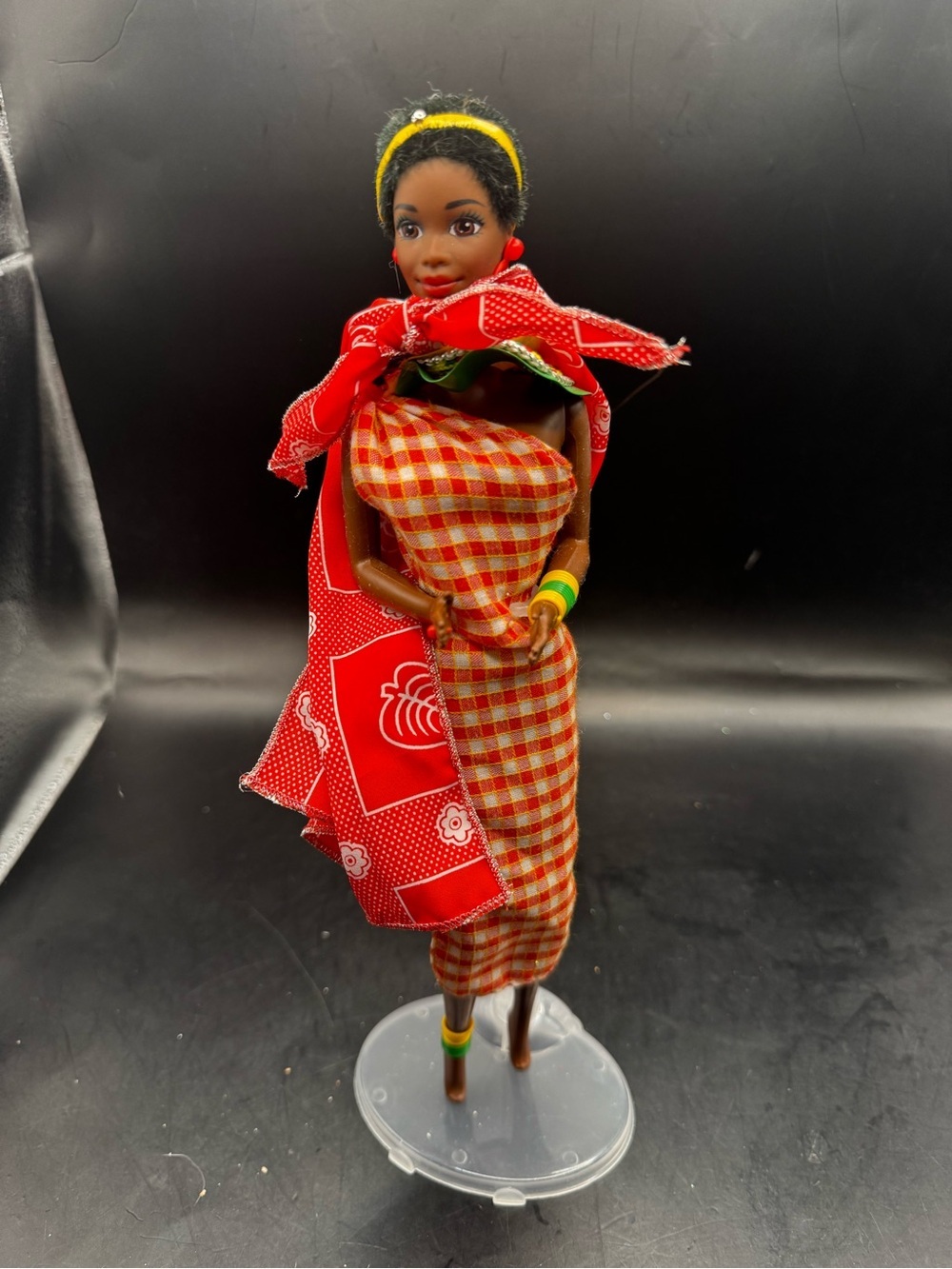 Barbie “Doll of The World” Kenyan Collection Edition Loose Mattel 1993 Vintage